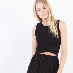 Black Modern Citizen Crop Top size M (runs small)